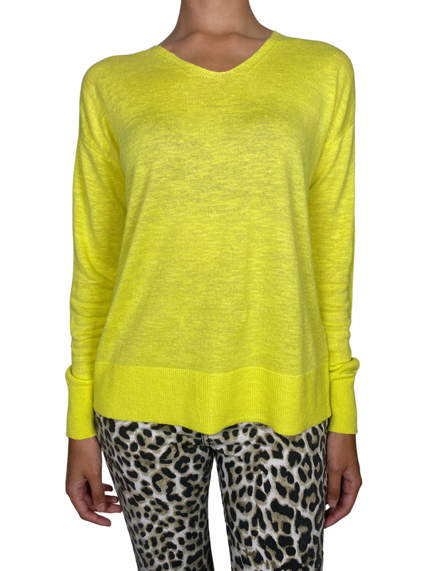 Sweater Amarillo Lino