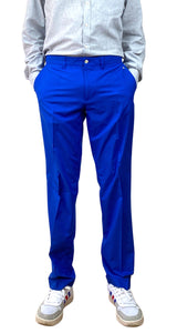 Pantalón Tela Azul