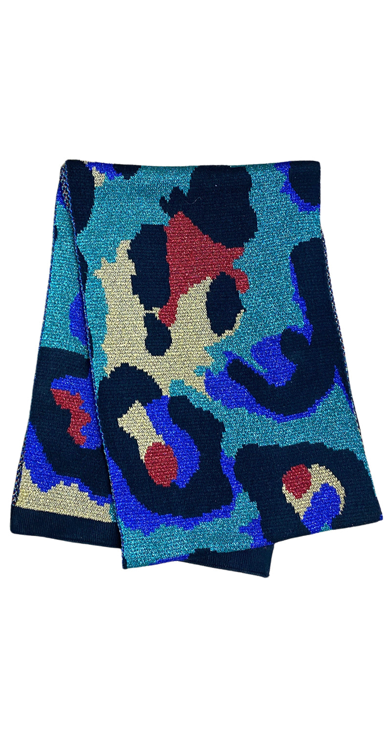 Bufanda Animal Print Multicolor