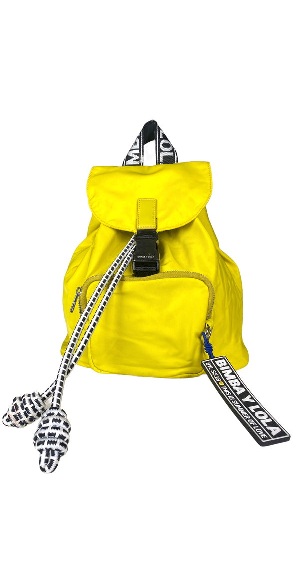 Mochila Naylon Amarillo