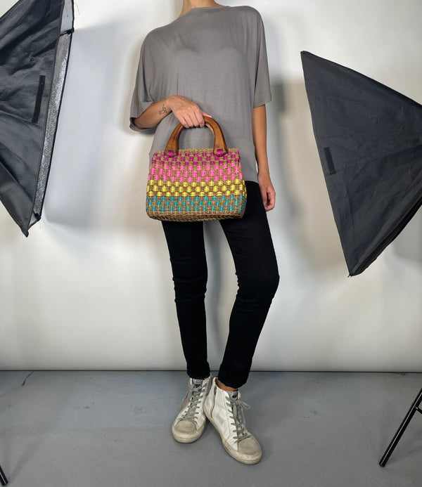 Bolso Estilo Mimbre