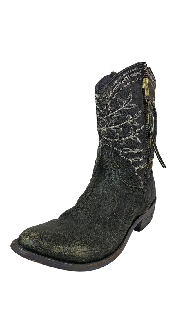 Botas Gris Craquelado