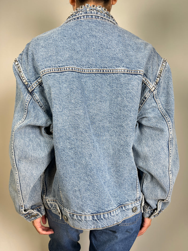 Chaqueta Denim Aplicaciones