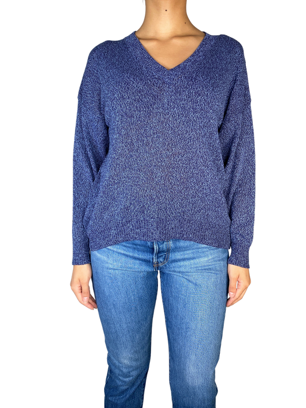 Sweater Tejido Cuello V