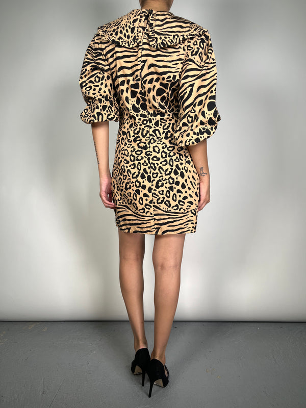 Vestido Mini Animal Print