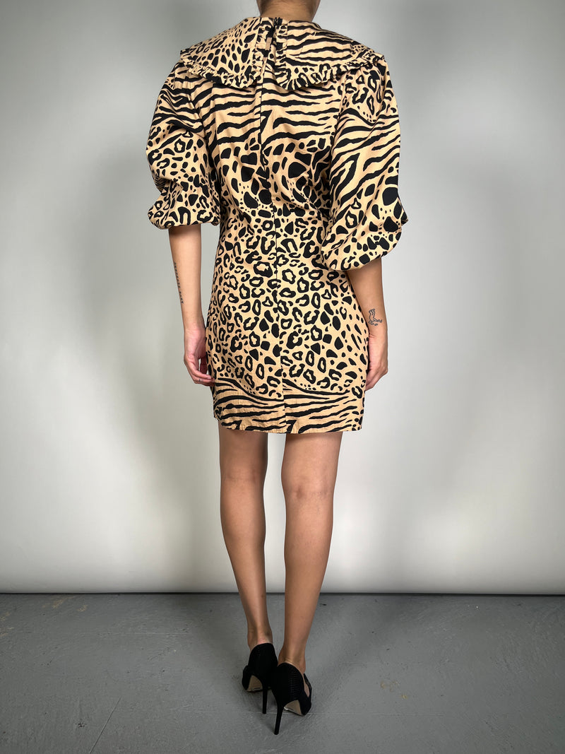 Vestido Mini Animal Print