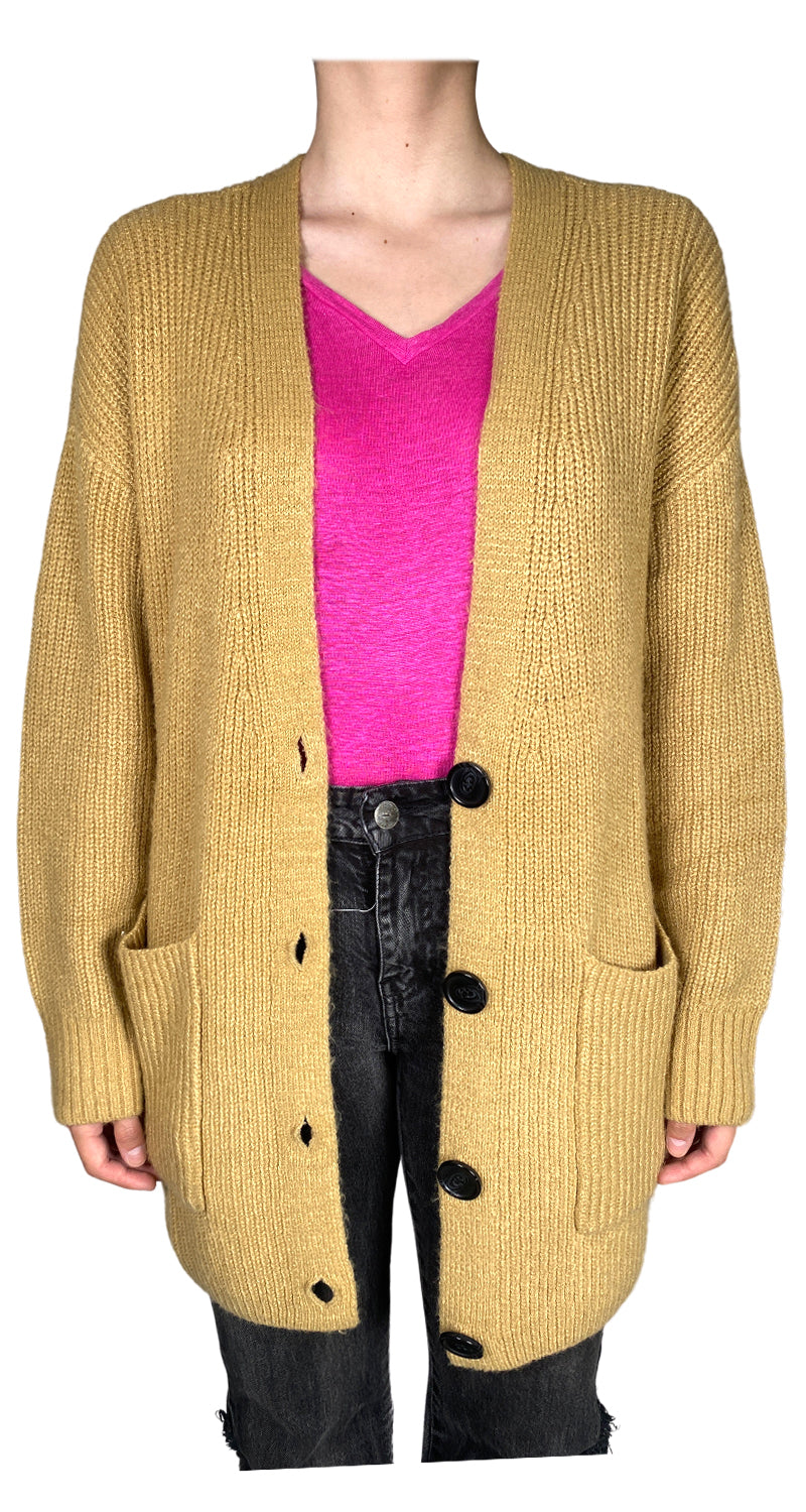 Tejido Camel Botones