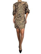 Vestido Mini Animal Print