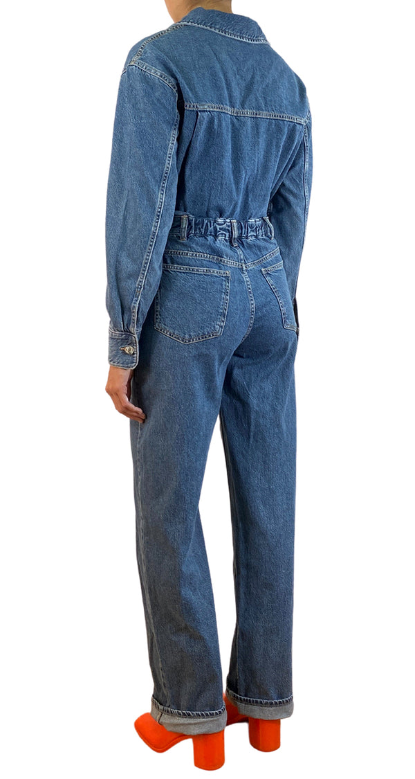 Enterito Denim Azul