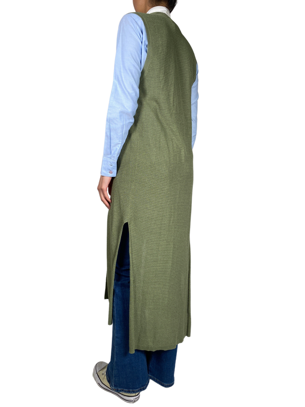 Sweater Verde Largo