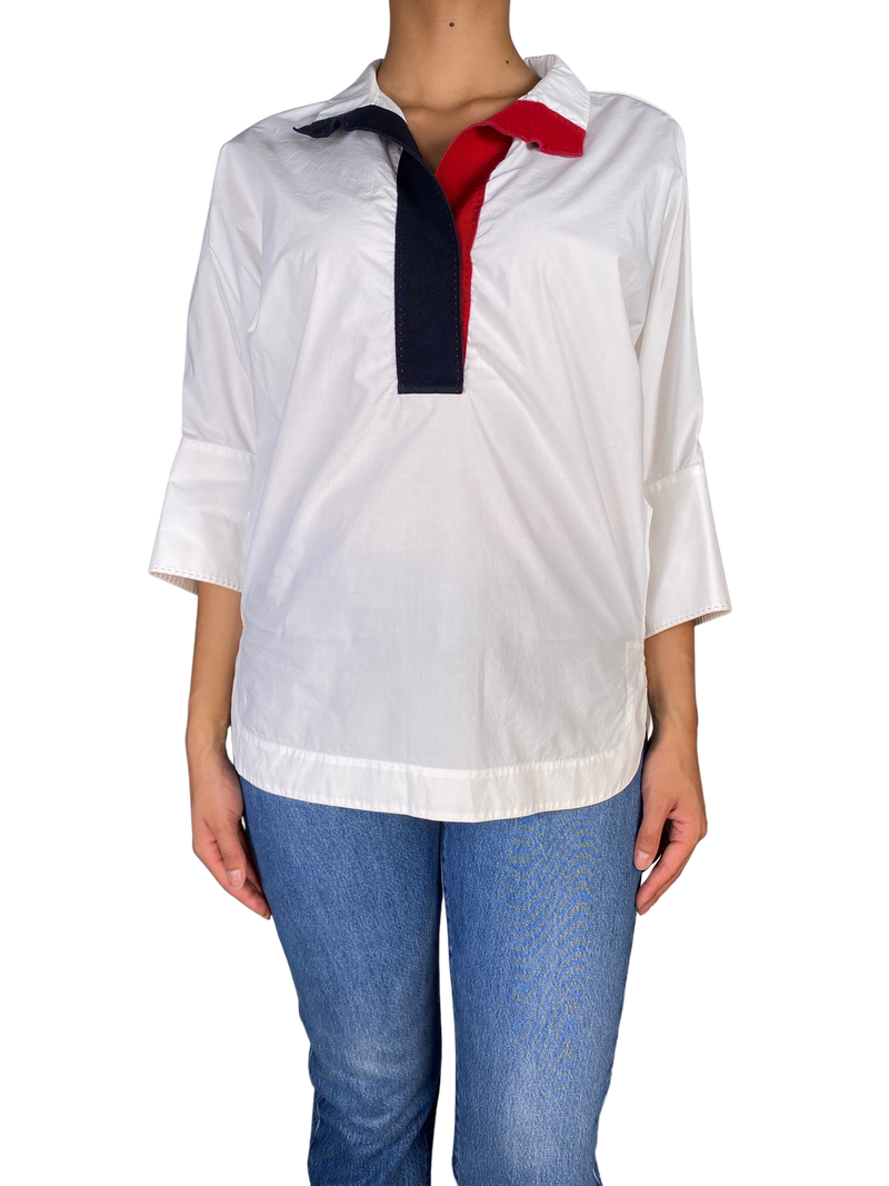 Blusa Blanca Oversize