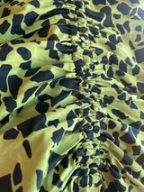 Vestido Fruncido Asimetrico