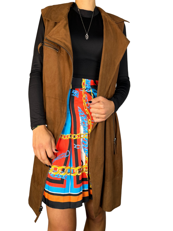 Chaqueta O Vestido De Cuero