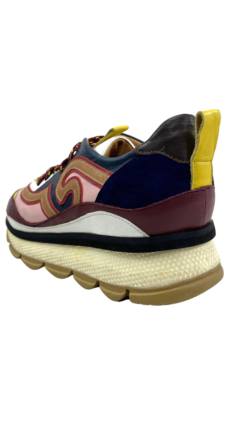 Zapatillas Plataforma Multicolor
