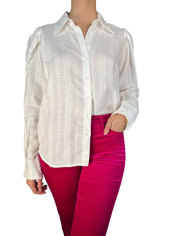 Blusa Mangas Globo