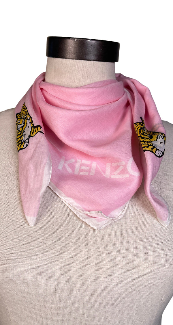 Pañuelo Tiger Rosado Kenzo by Magma