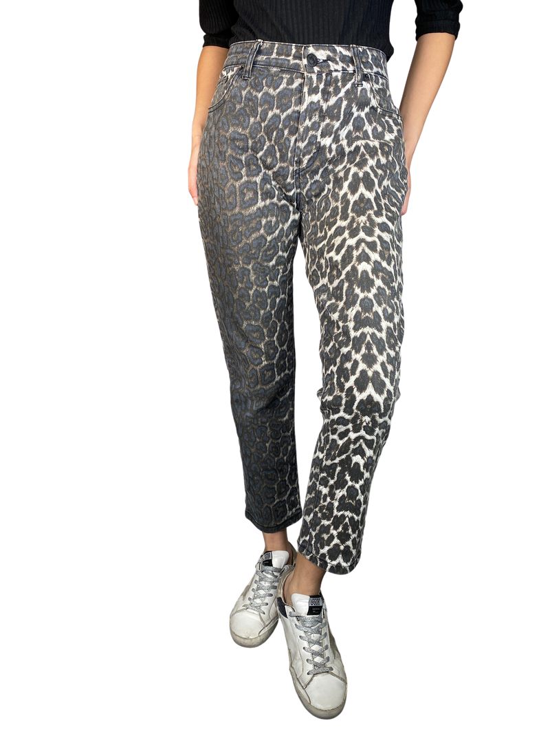 Skinny Jeans Animal Print 