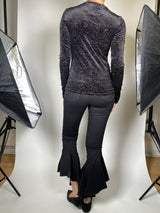 Sweater Negro Gamuza