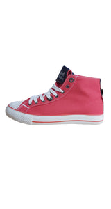 Zapatillas Lona Rojas