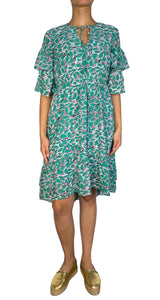 Vestido Vuelos Estampado