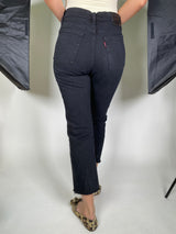 Jeans Negro Wedgie Straight