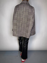 Capa Tweed De Lana