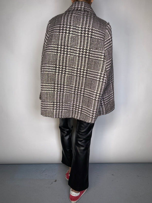 Capa Tweed De Lana