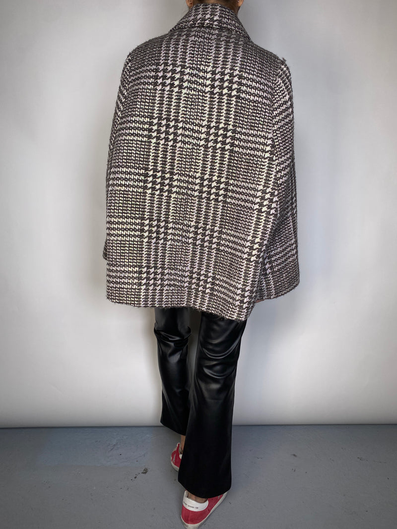 Capa Tweed De Lana