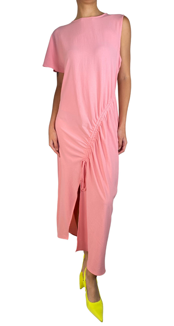 Vestido Asimétrico Rosa