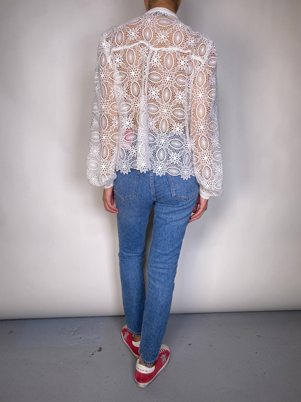 Blusa Broderie