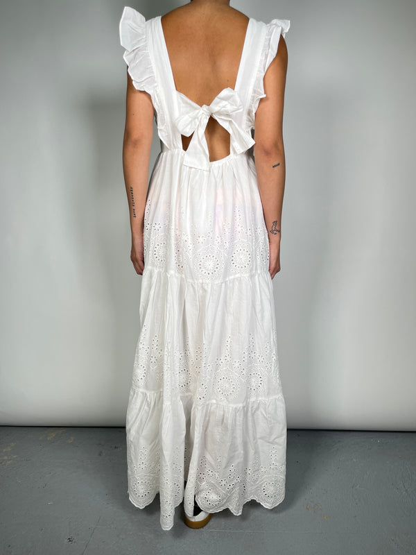 Vestido Maxi Broderie
