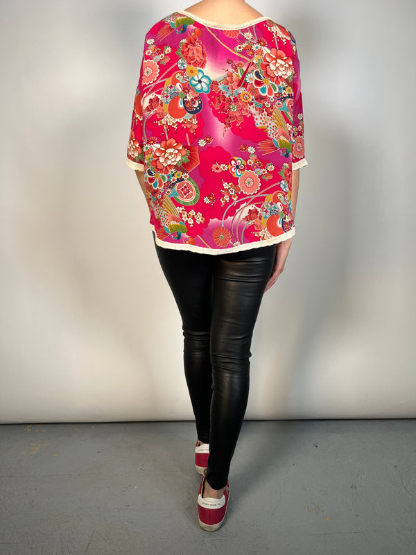 Blusa Flores Multicolor