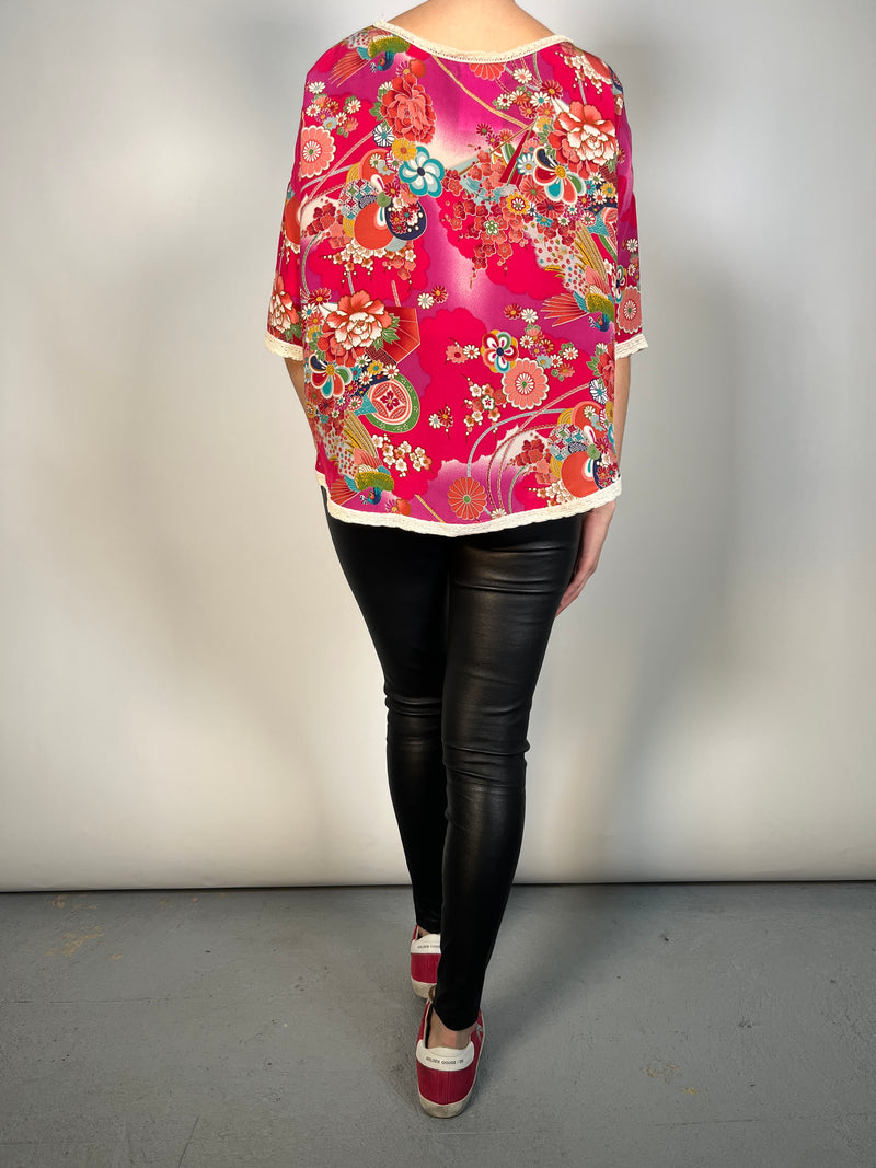 Blusa Flores Multicolor