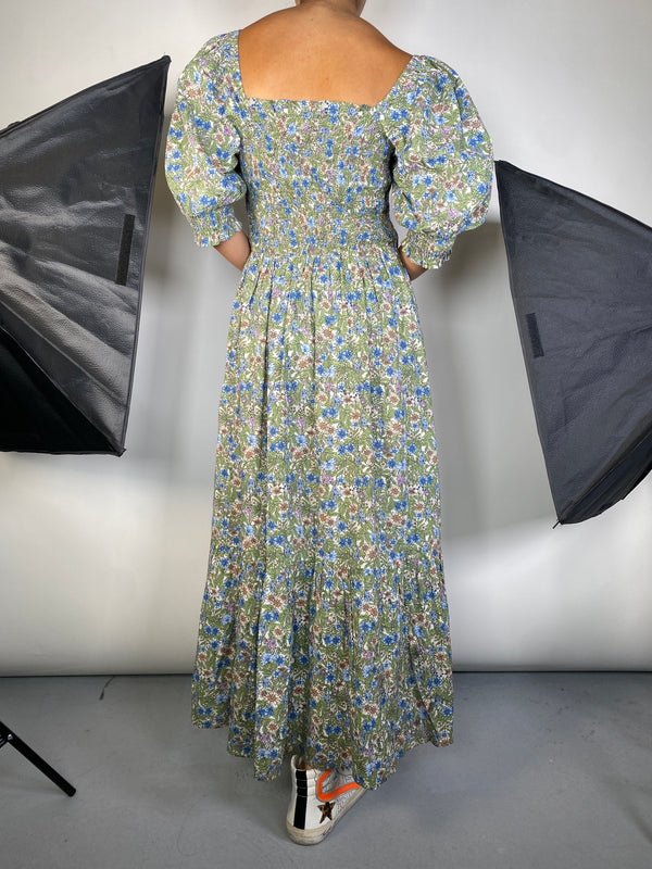 Vestido Pecho Fruncido