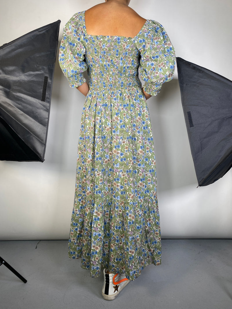 Vestido Pecho Fruncido