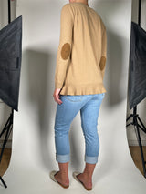 Sweater Abierto Beige