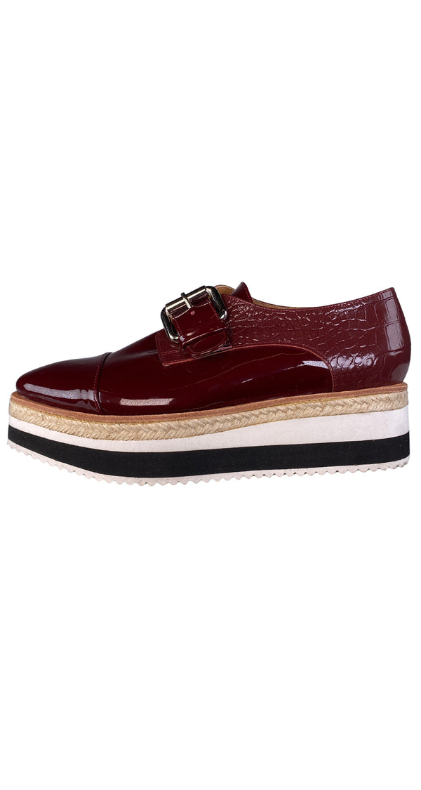 Zapatos Terraplen Vino