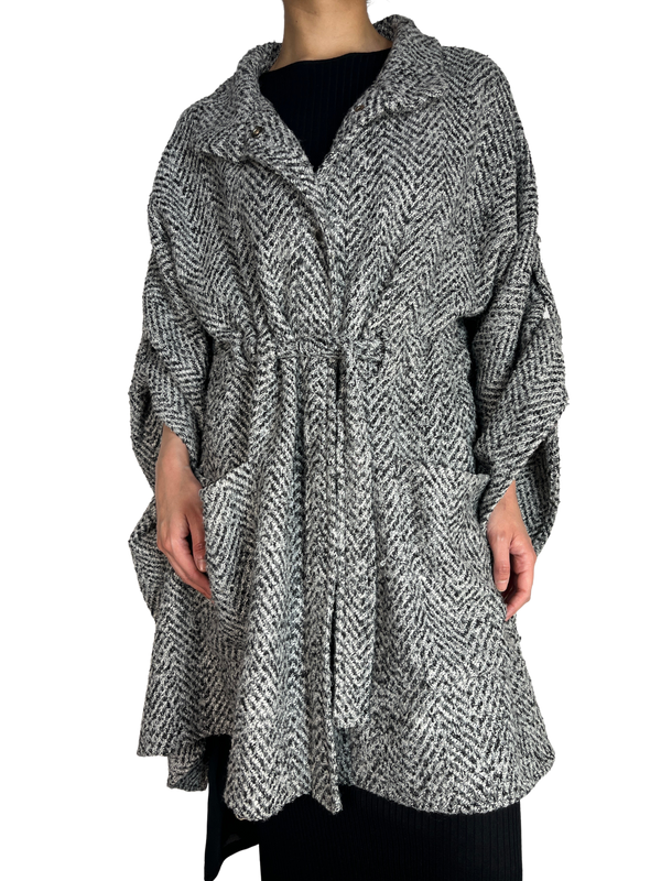 Abrigo Poncho Oversize