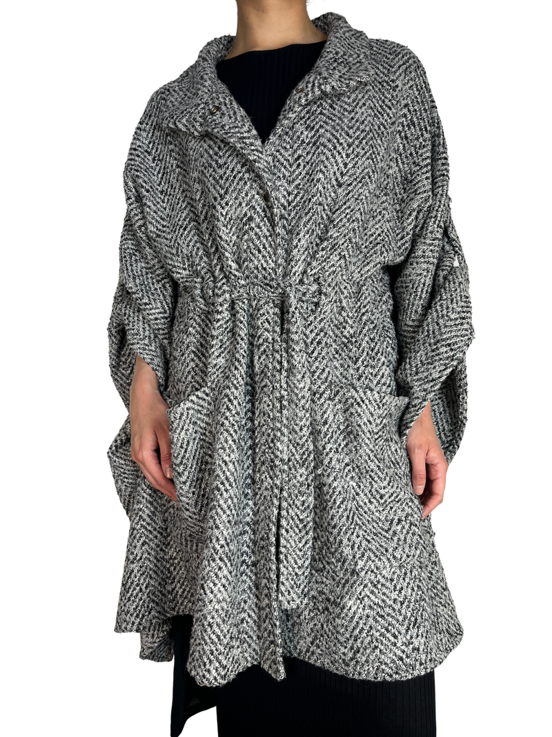 Abrigo Poncho Oversize