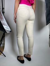 Pantalón Denim Crema