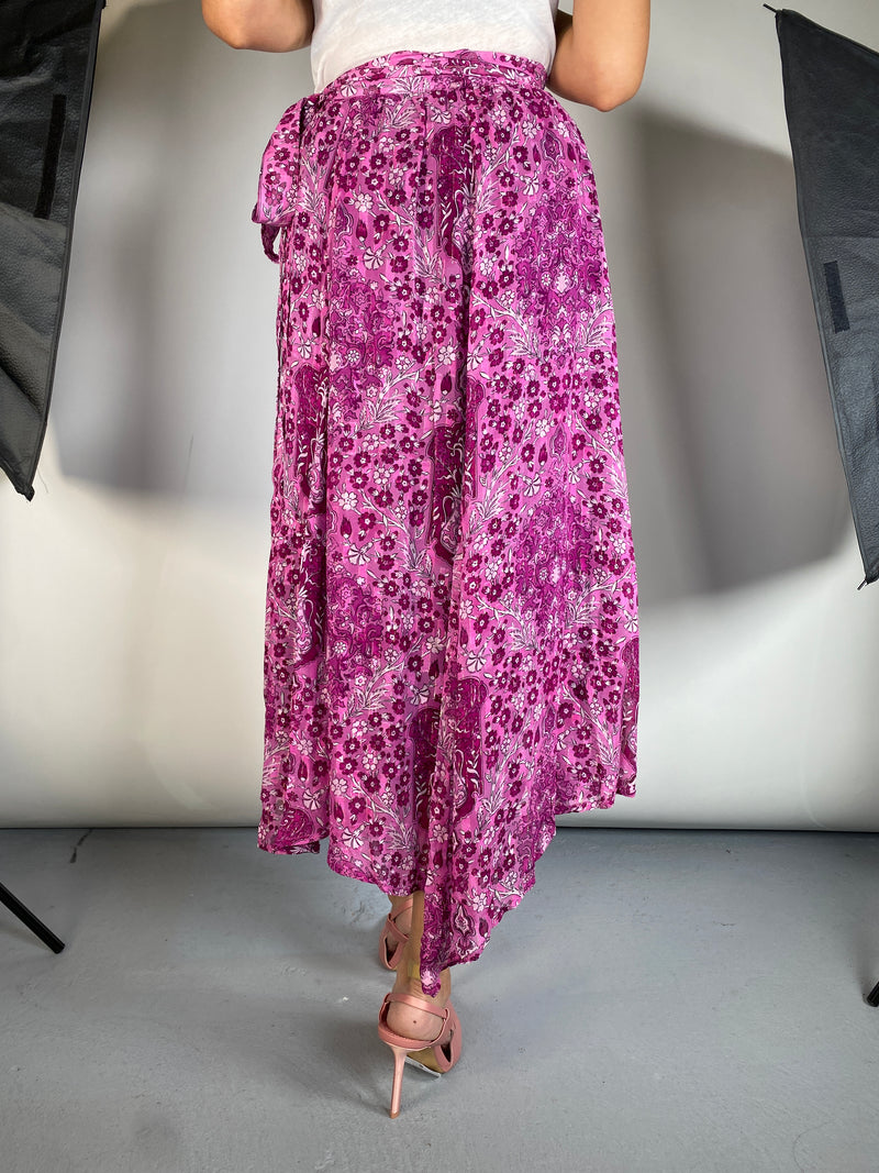Falda Wrap Floreada