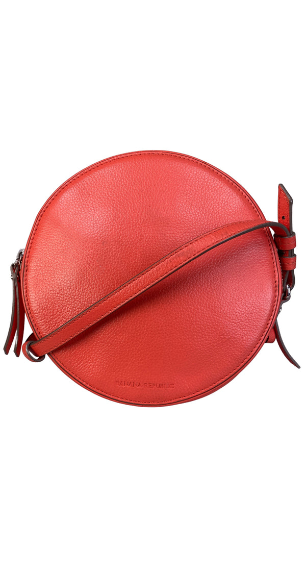 Bandolera Cuero Coral