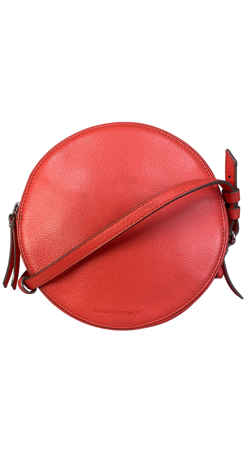 Bandolera Cuero Coral