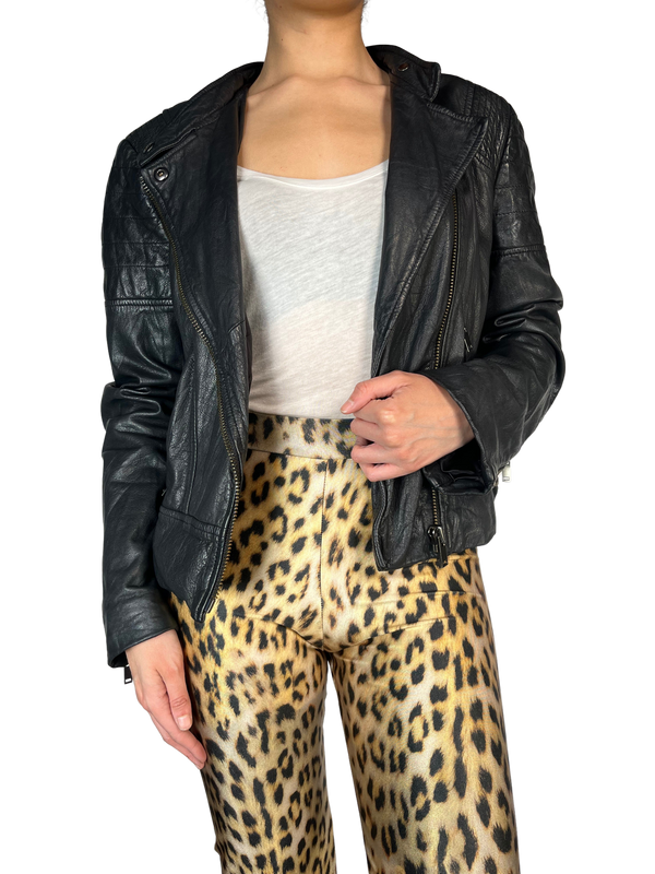 Chaqueta Cuero Caprino