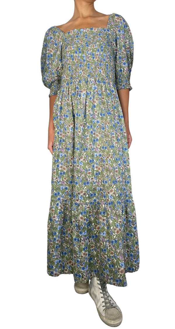 Vestido Pecho Fruncido