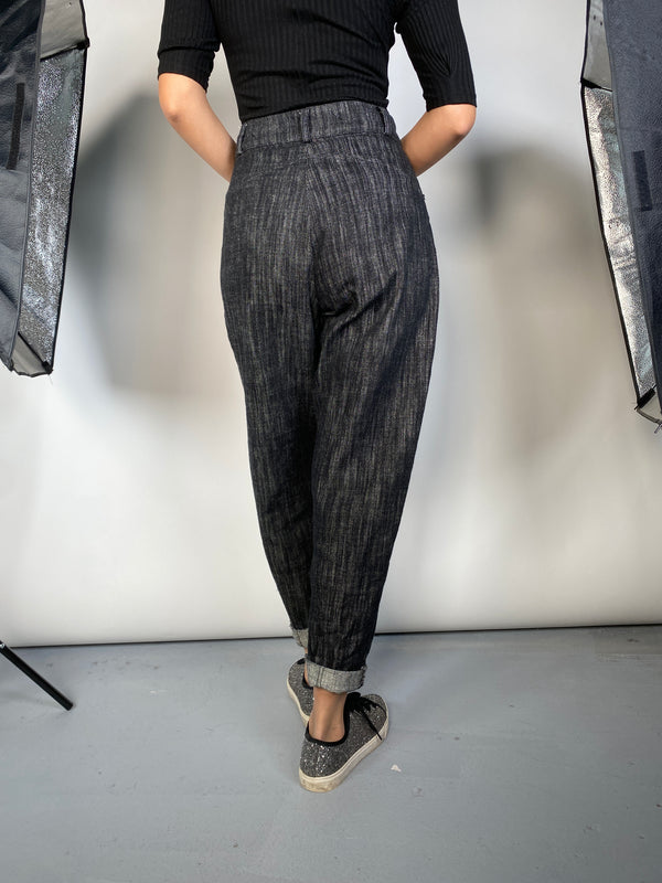 Pantalón Denim Gris