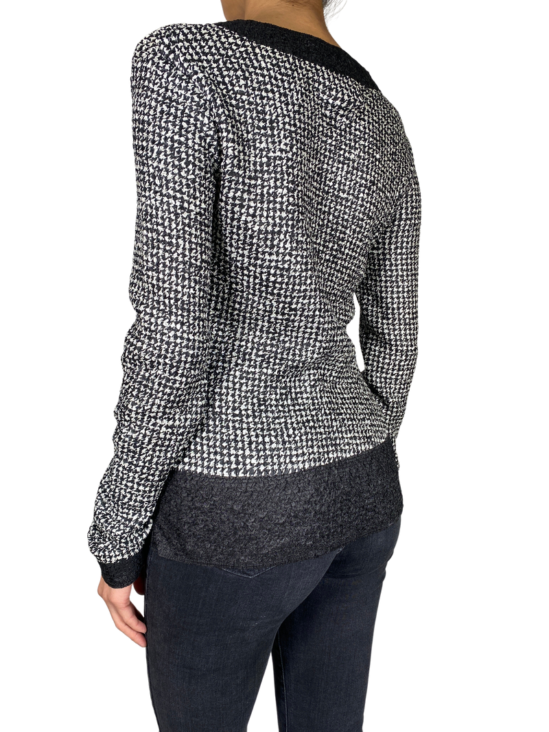 Polera Houndstooth