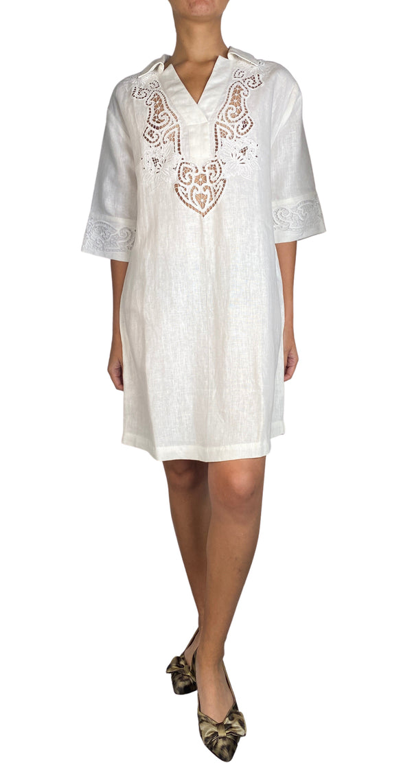 Vestido Camisa Anggowo Lino