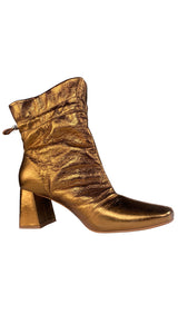 Botines Gold Cuero