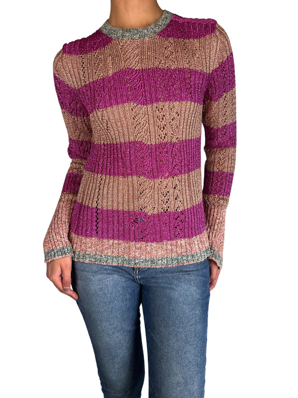 Sweater Lurex Bicolor